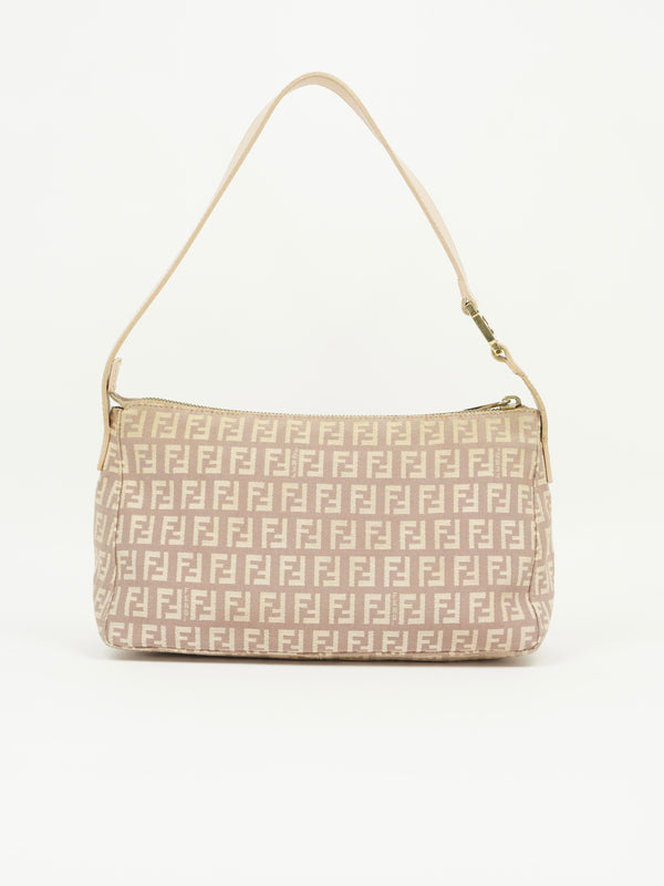 FENDI ZUCCA SHOULDER BAG