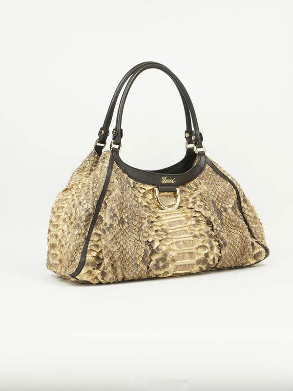 GUCCI SNAKESKIN ABBEY BAG
