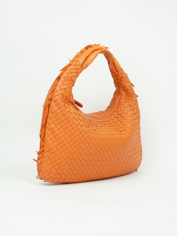 BOTTEGA VENETA INTRECCIATO HOBO SHOULDER BAG