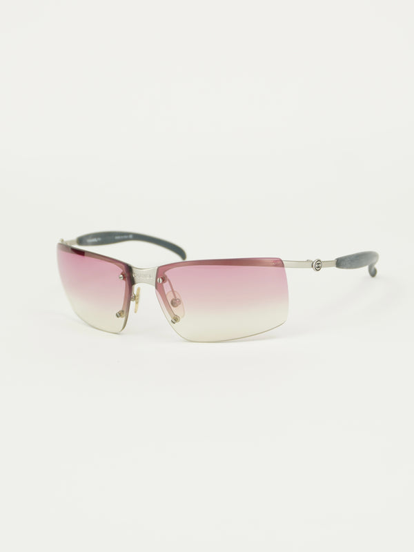 CHANEL RIMLESS SUNGLASSES