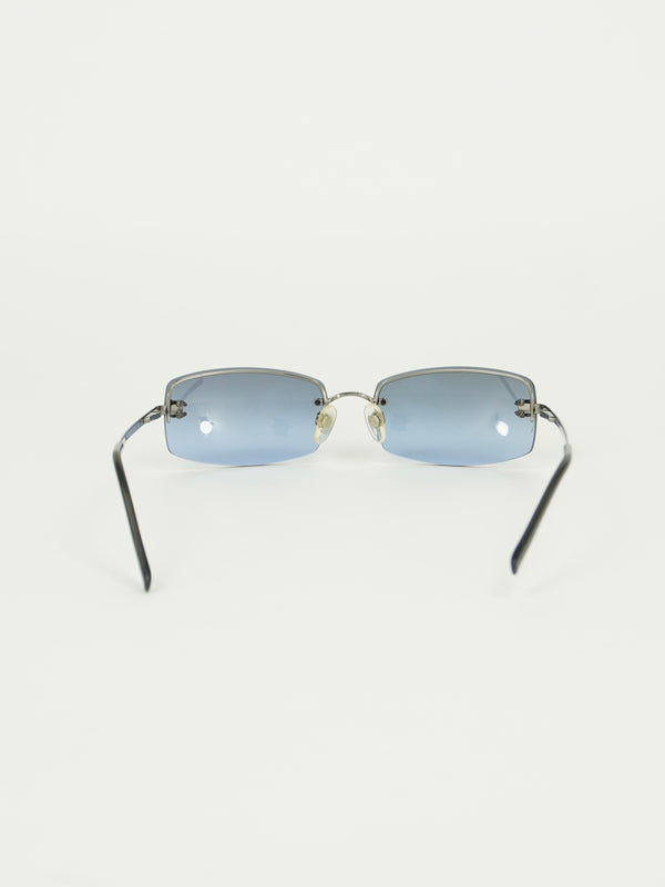 CHANEL RHINESTONE SUNGLASSES