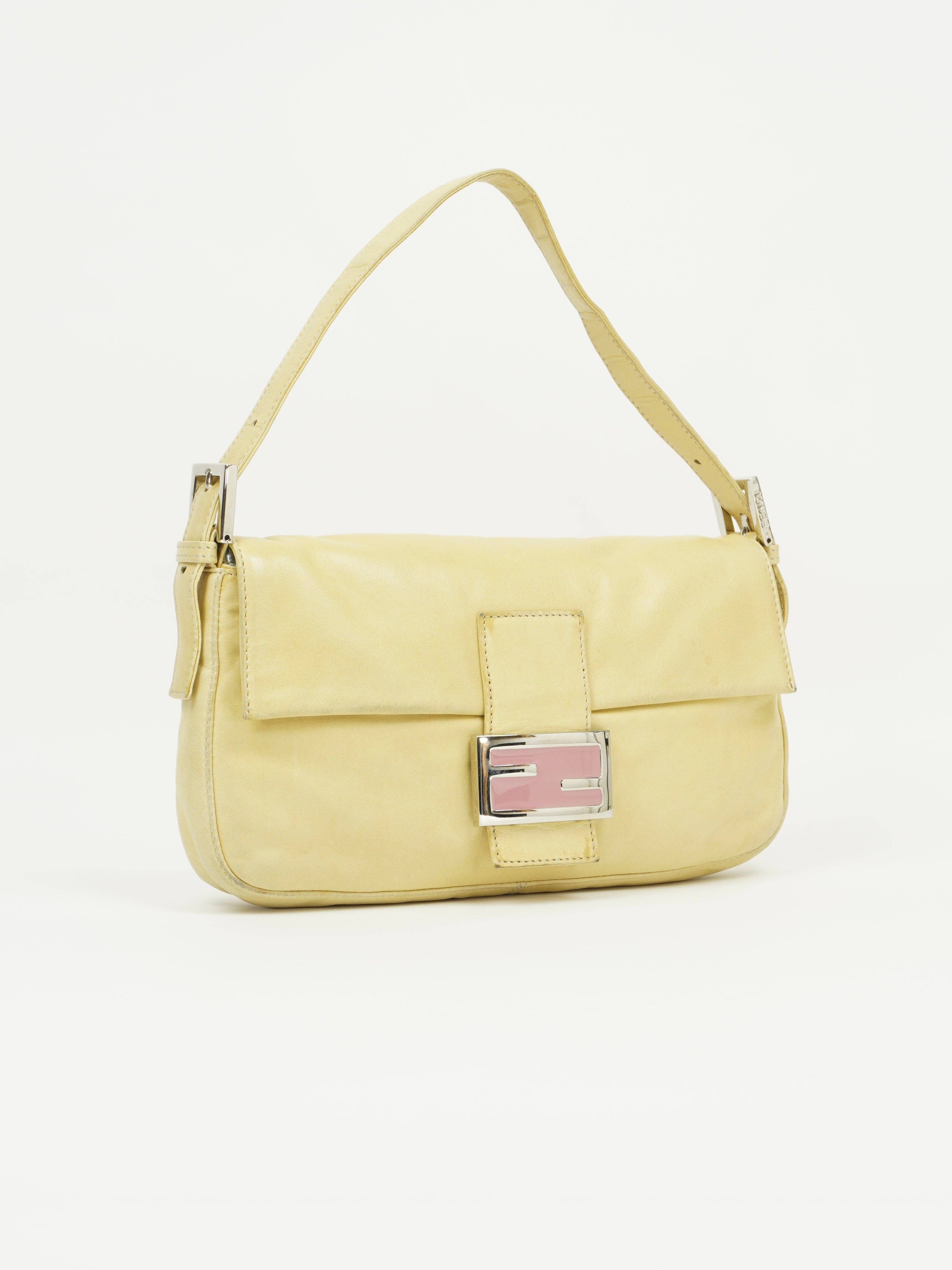 FENDI LEATHER BAGUETTE BAG