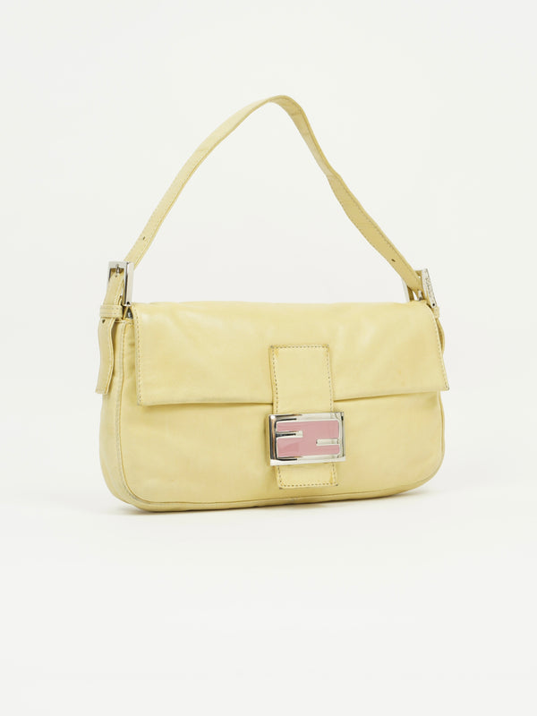 FENDI LEATHER BAGUETTE BAG