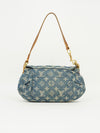 LOUIS VUITTON DENIM PLEATY BAG