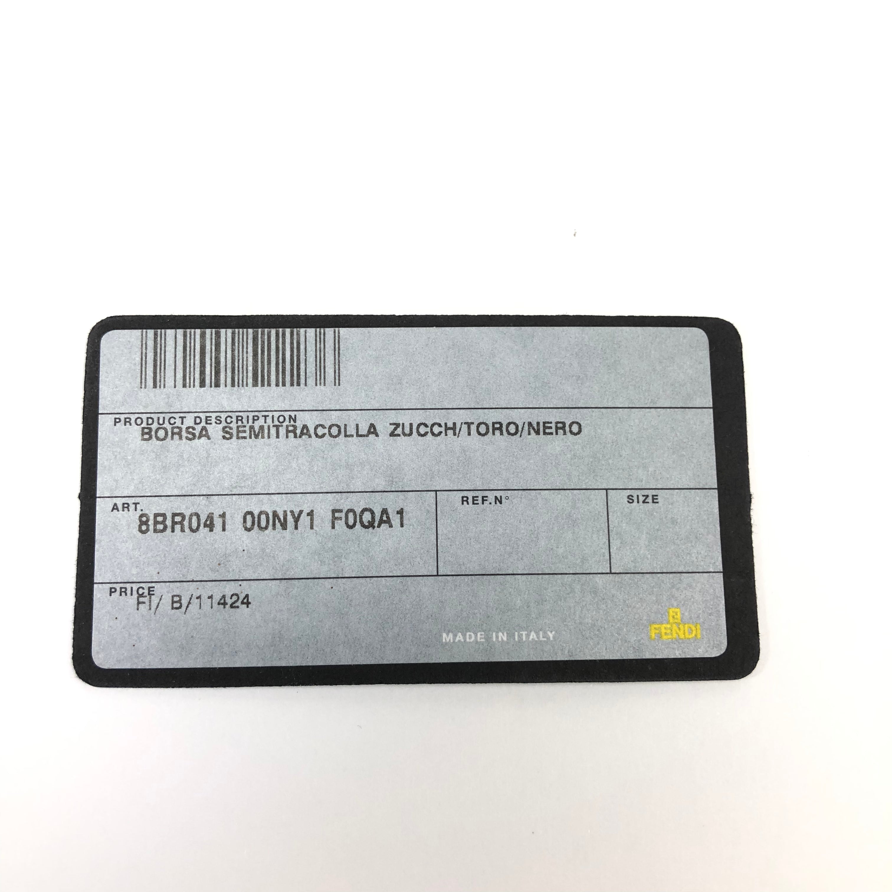 FENDI ZUCCA SHOULDER BAG