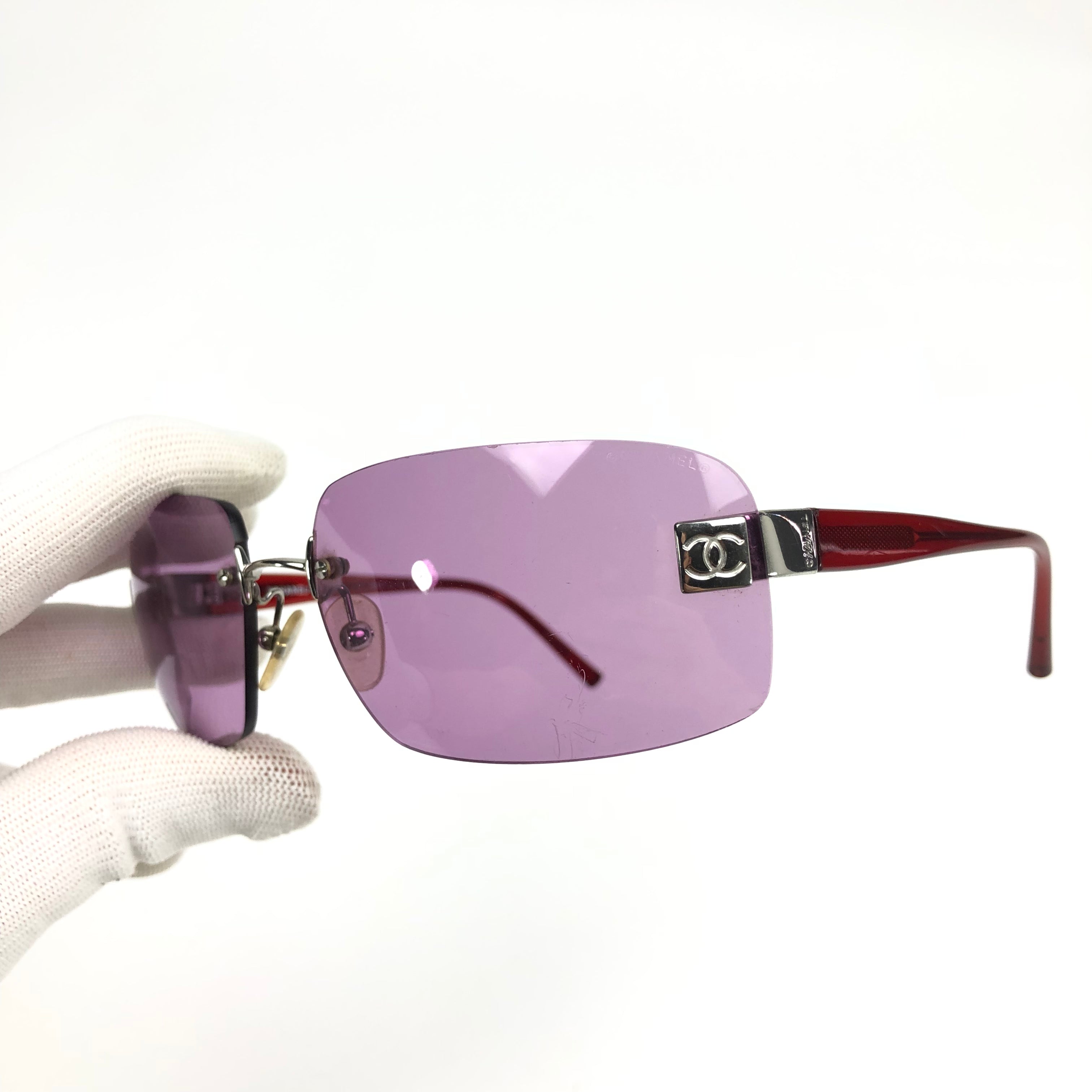 CHANEL RIMLESS SUNGLASSES