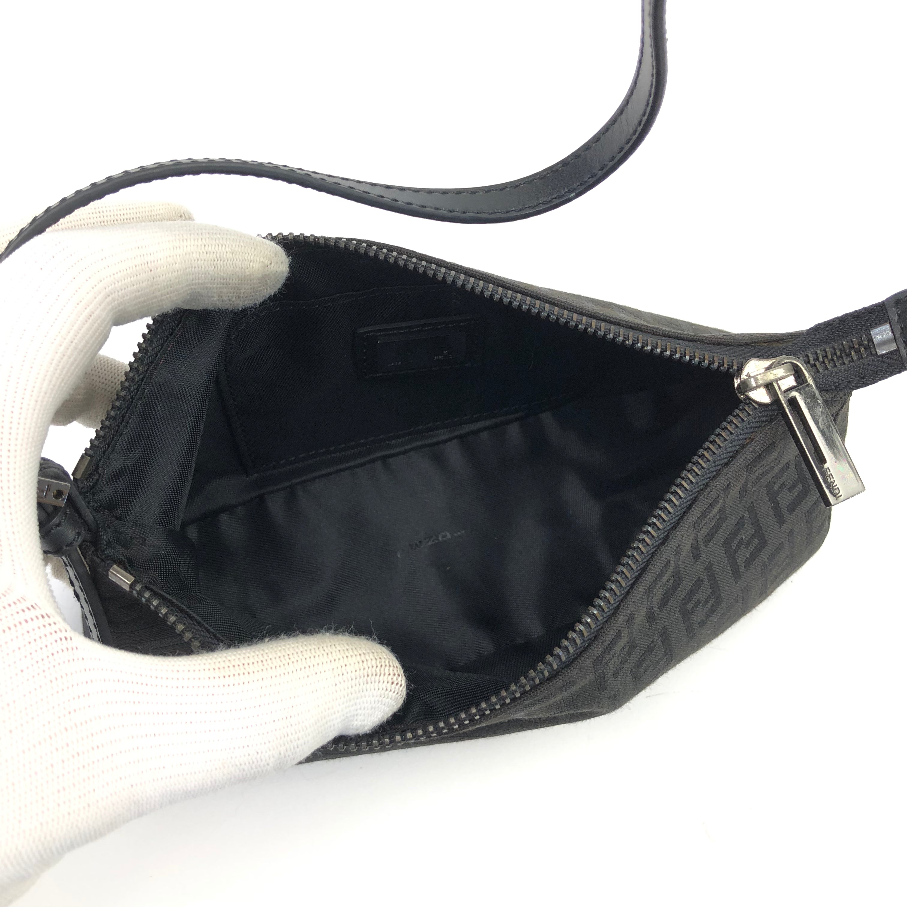 FENDI ZUCCA SHOULDER BAG