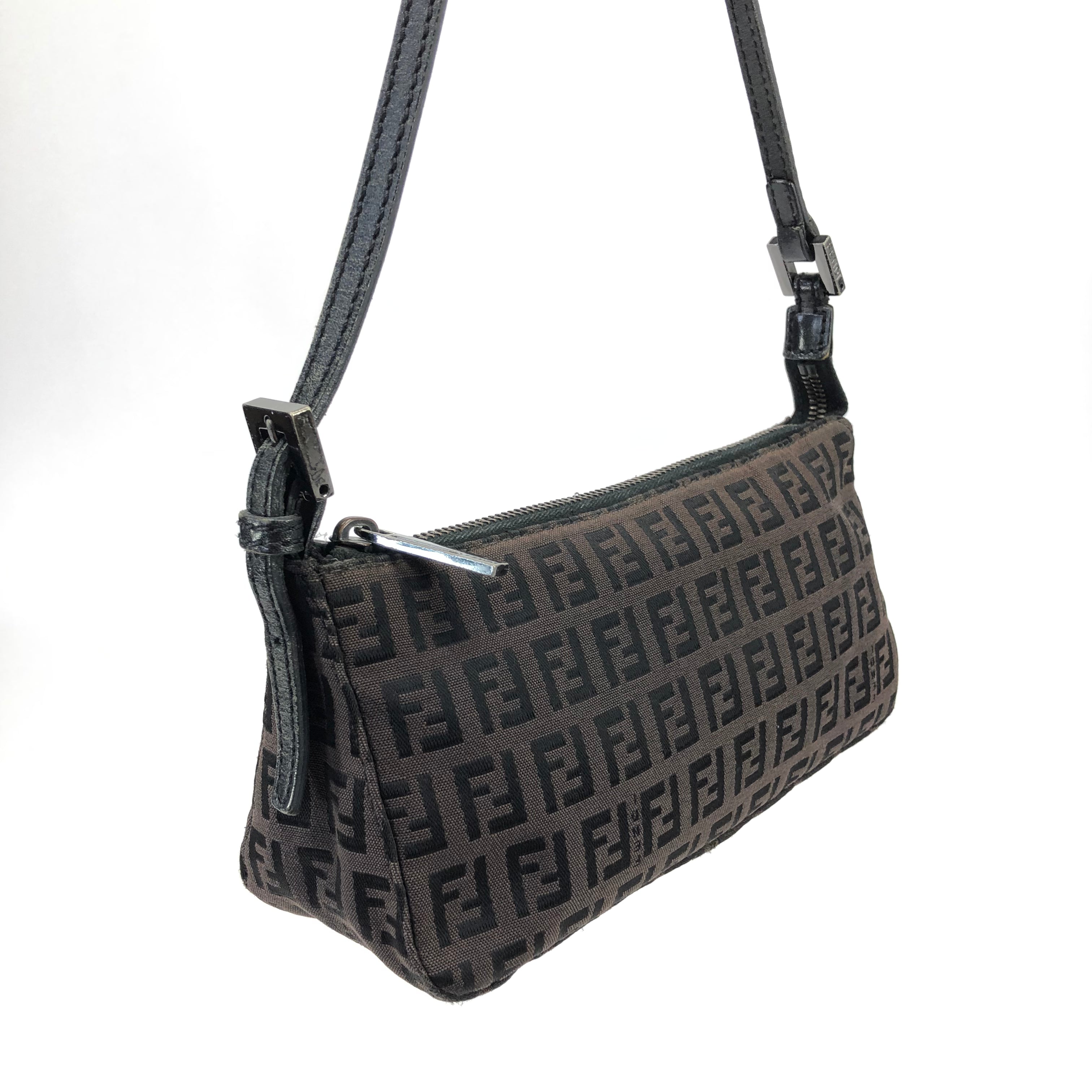 FENDI ZUCCA SHOULDER BAG