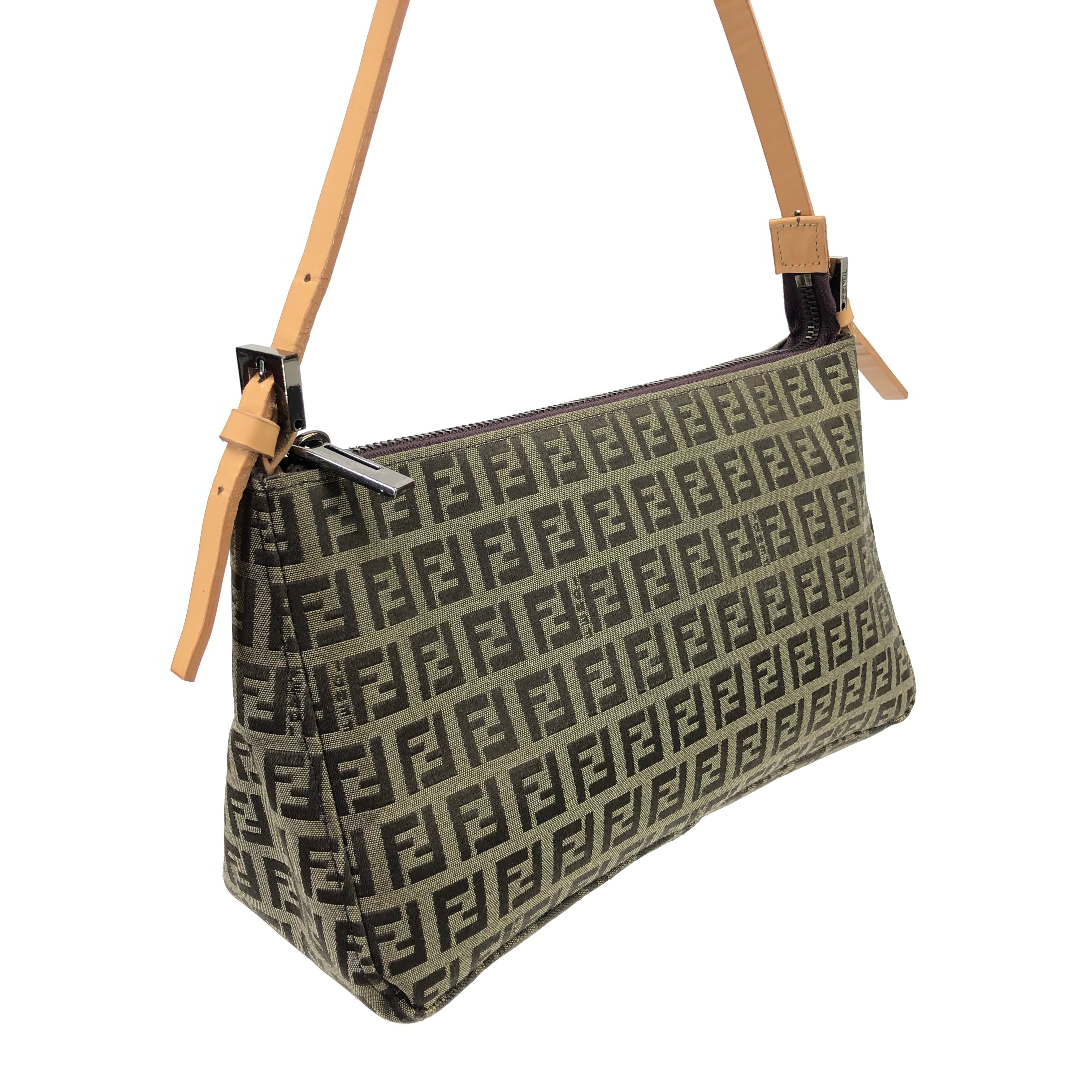 FENDI ZUCCA SHOULDER BAG