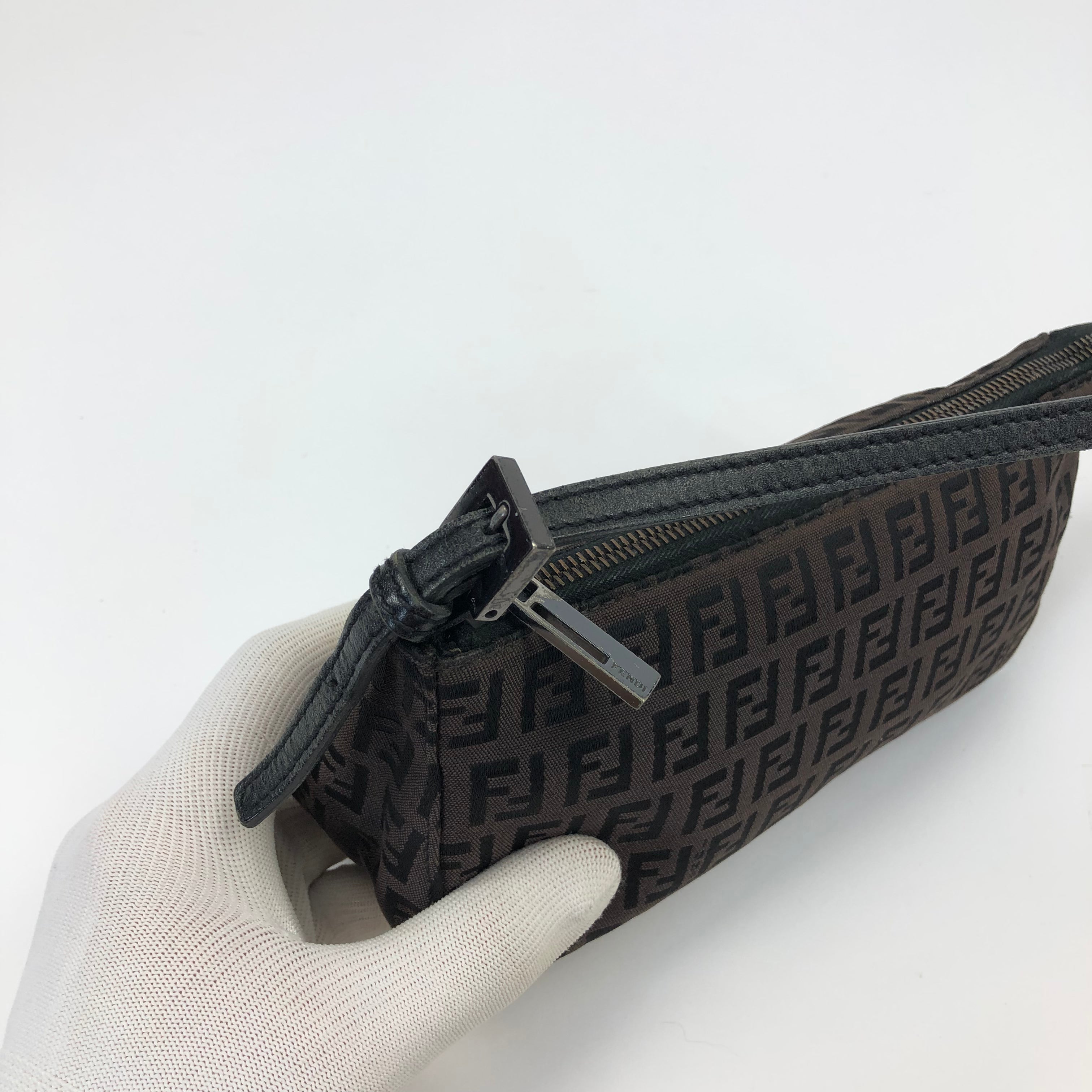 FENDI ZUCCA SHOULDER BAG