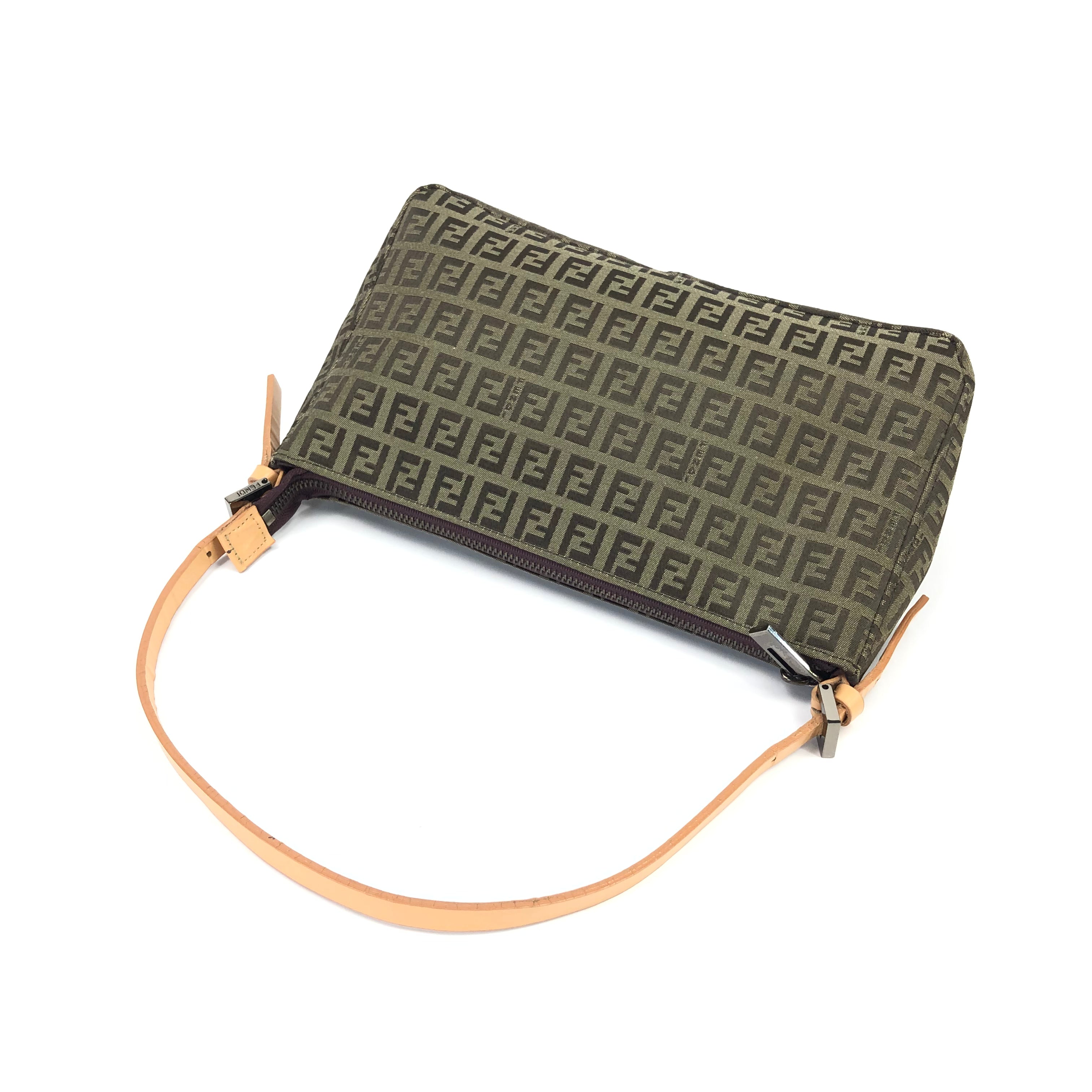 FENDI ZUCCA SHOULDER BAG