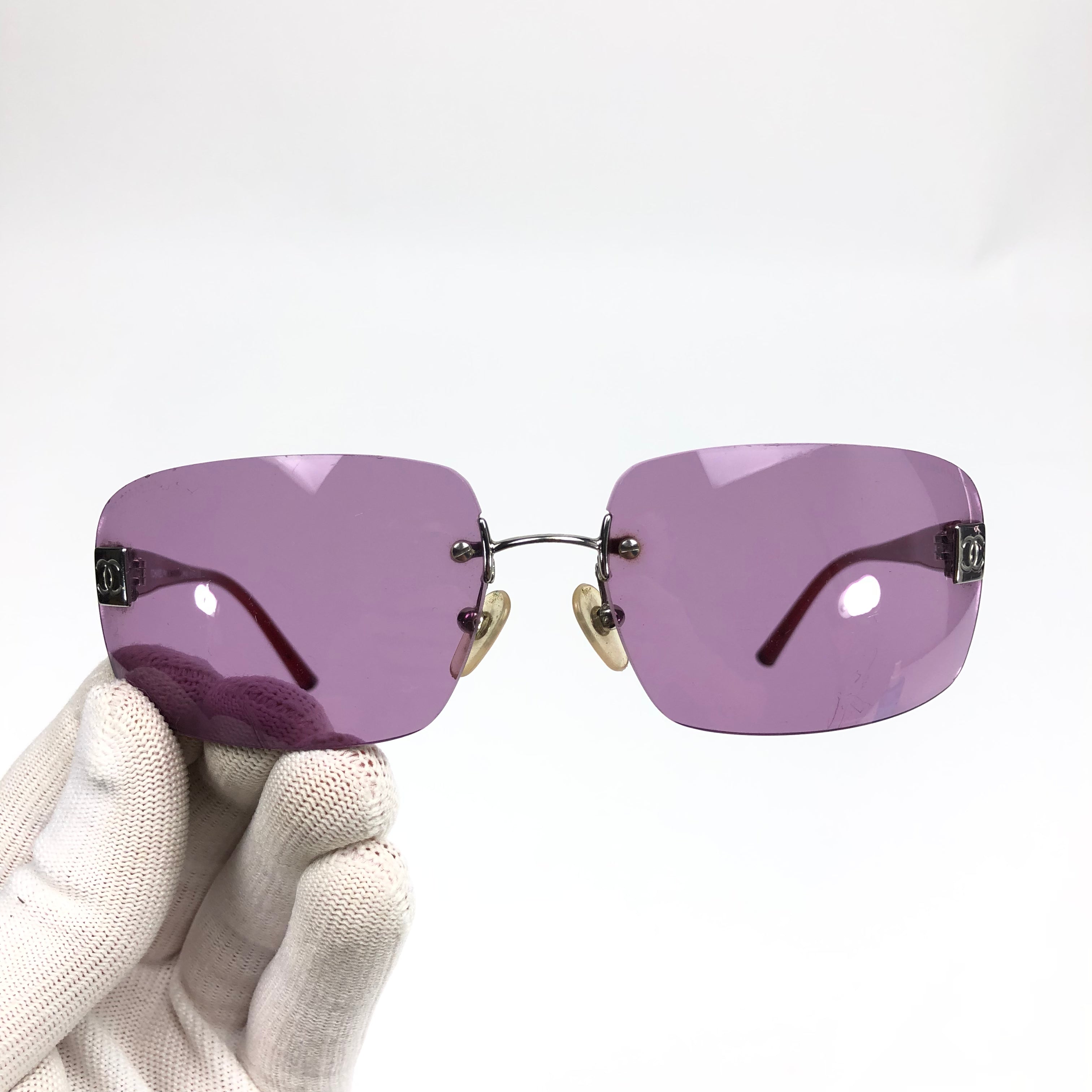 CHANEL RIMLESS SUNGLASSES