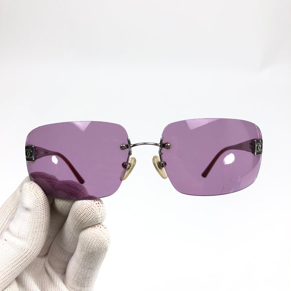 CHANEL RIMLESS SUNGLASSES