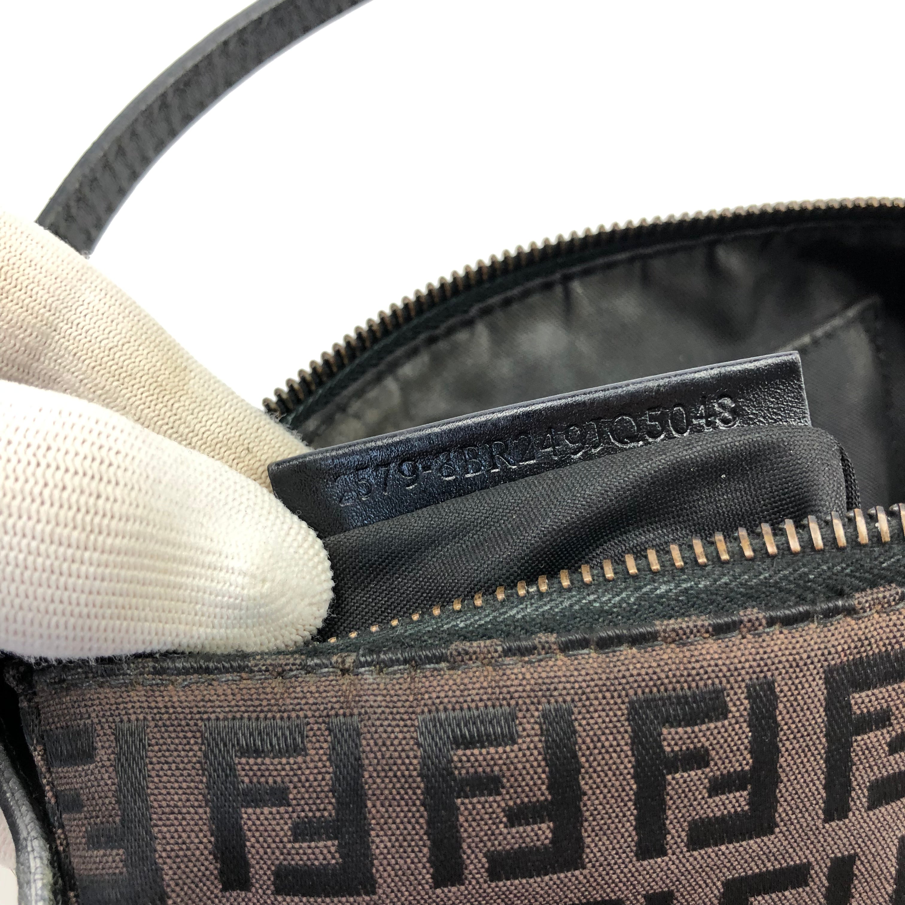 FENDI ZUCCA SHOULDER BAG