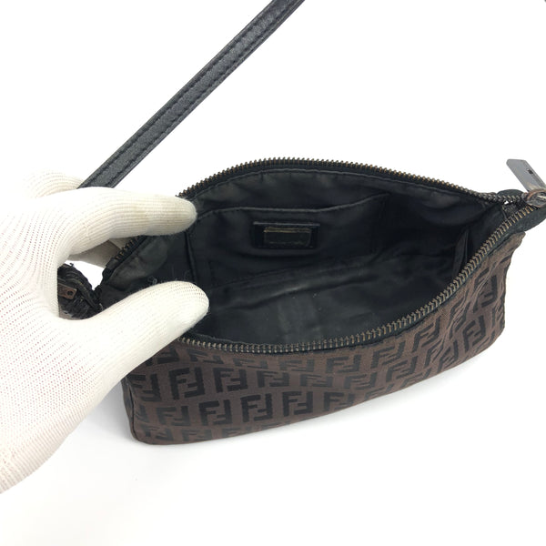 FENDI ZUCCA SHOULDER BAG