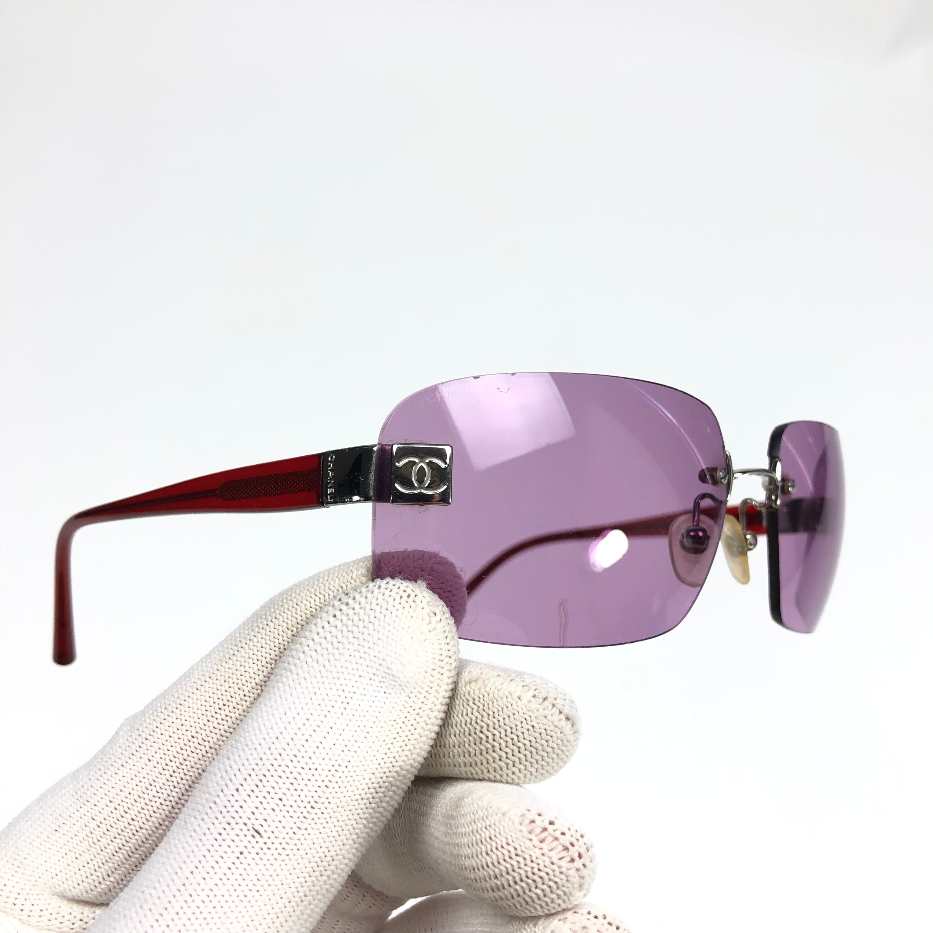 CHANEL RIMLESS SUNGLASSES