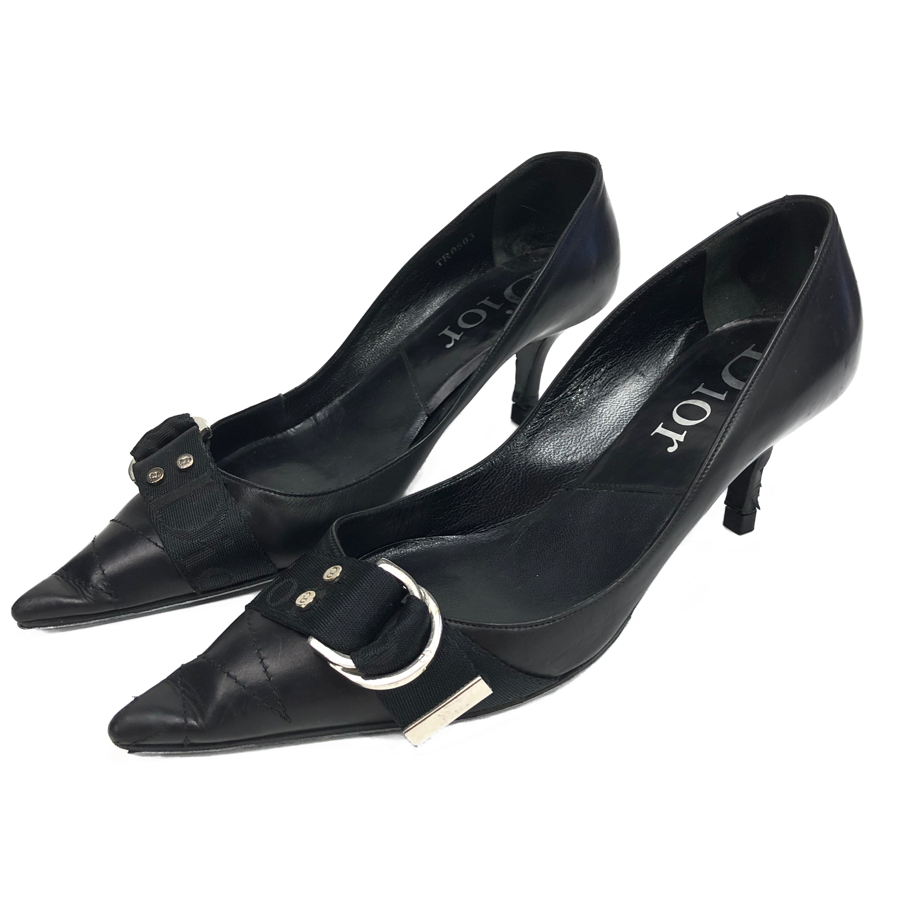 CHRISTIAN DIOR HEELS - UK 2.5 / US 4.5 / EU 35.5