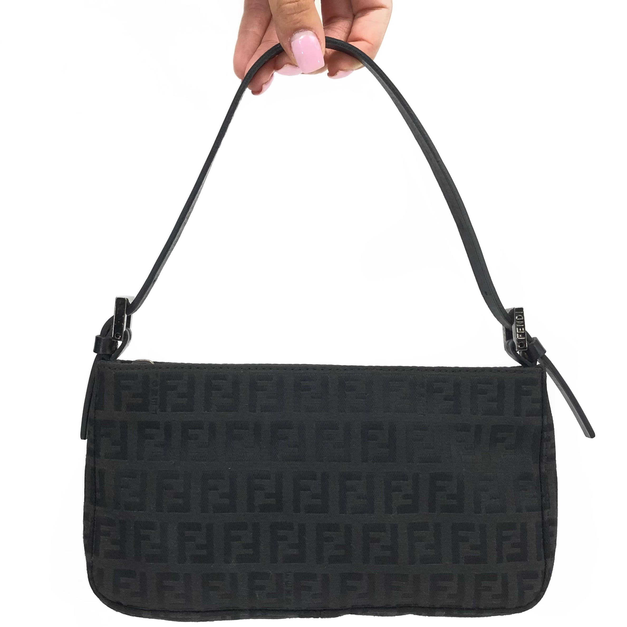 FENDI ZUCCA SHOULDER BAG