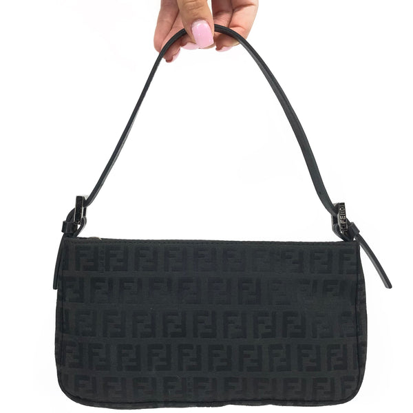 FENDI ZUCCA SHOULDER BAG