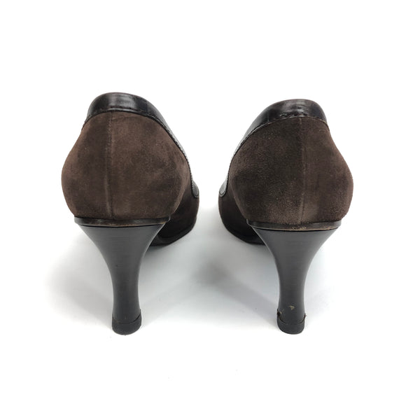 CHANEL LOGO HEELS - UK 3 /  US 5 /  EU 36