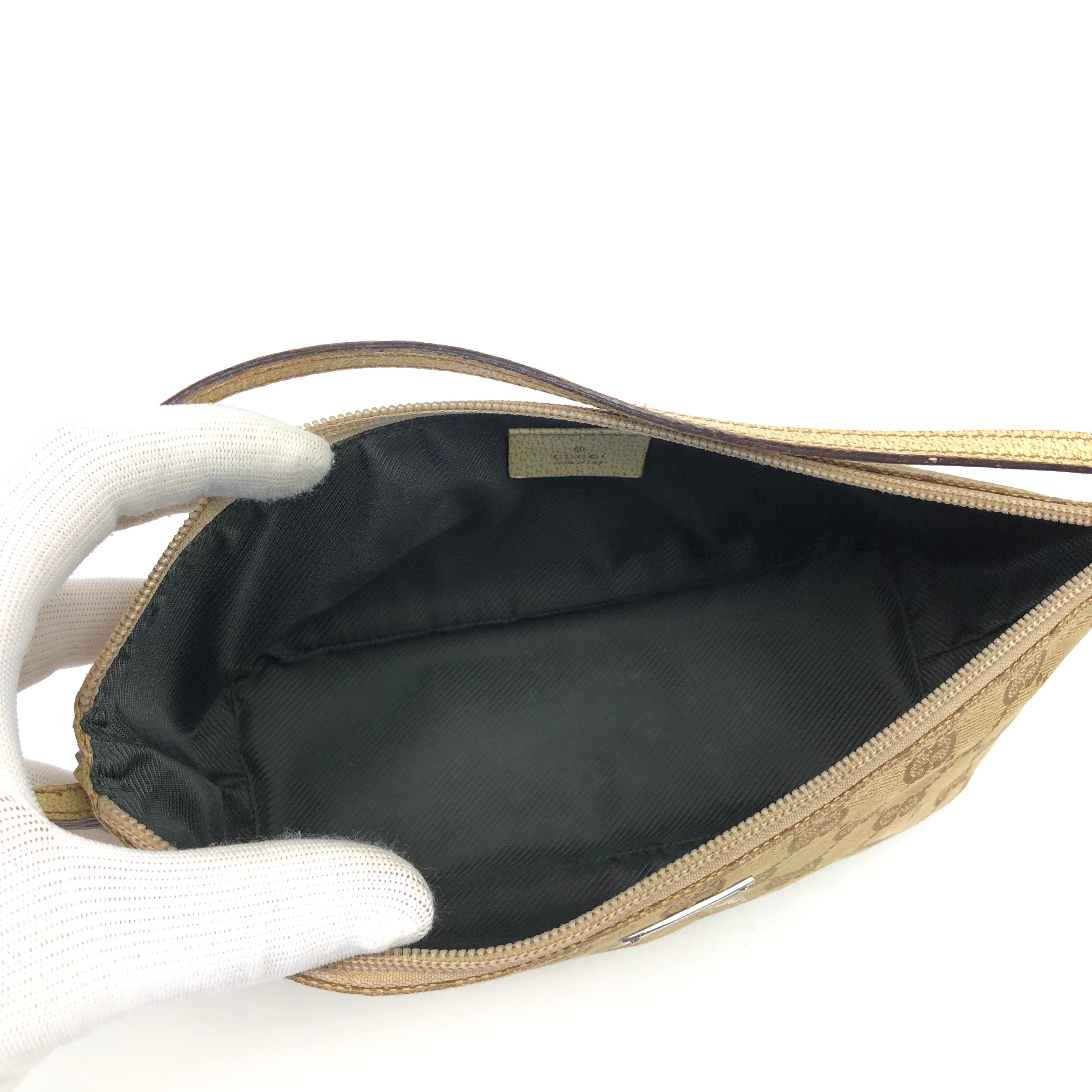 GUCCI MONOGRAM SHOULDER BAG