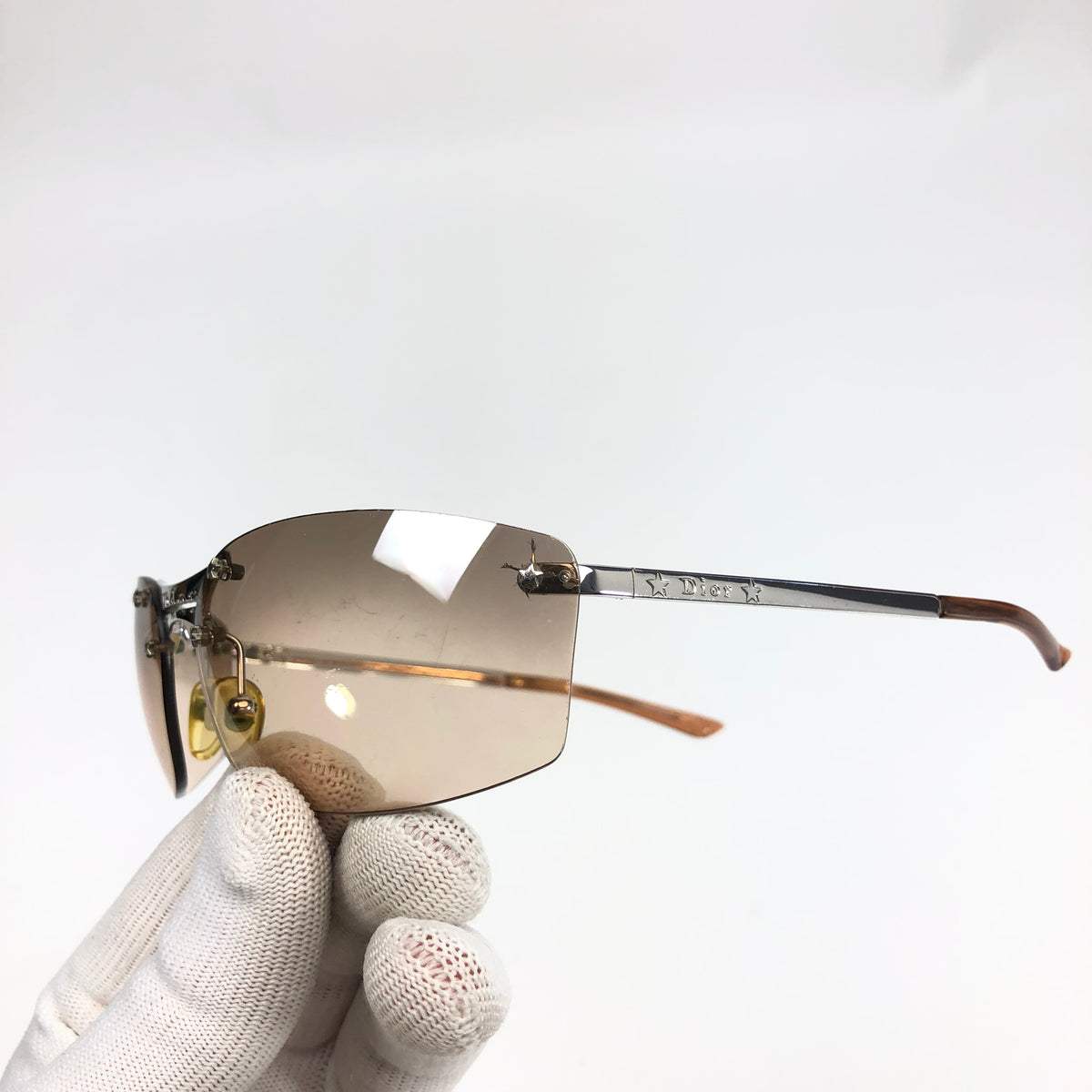 Dior top rimless sunglasses