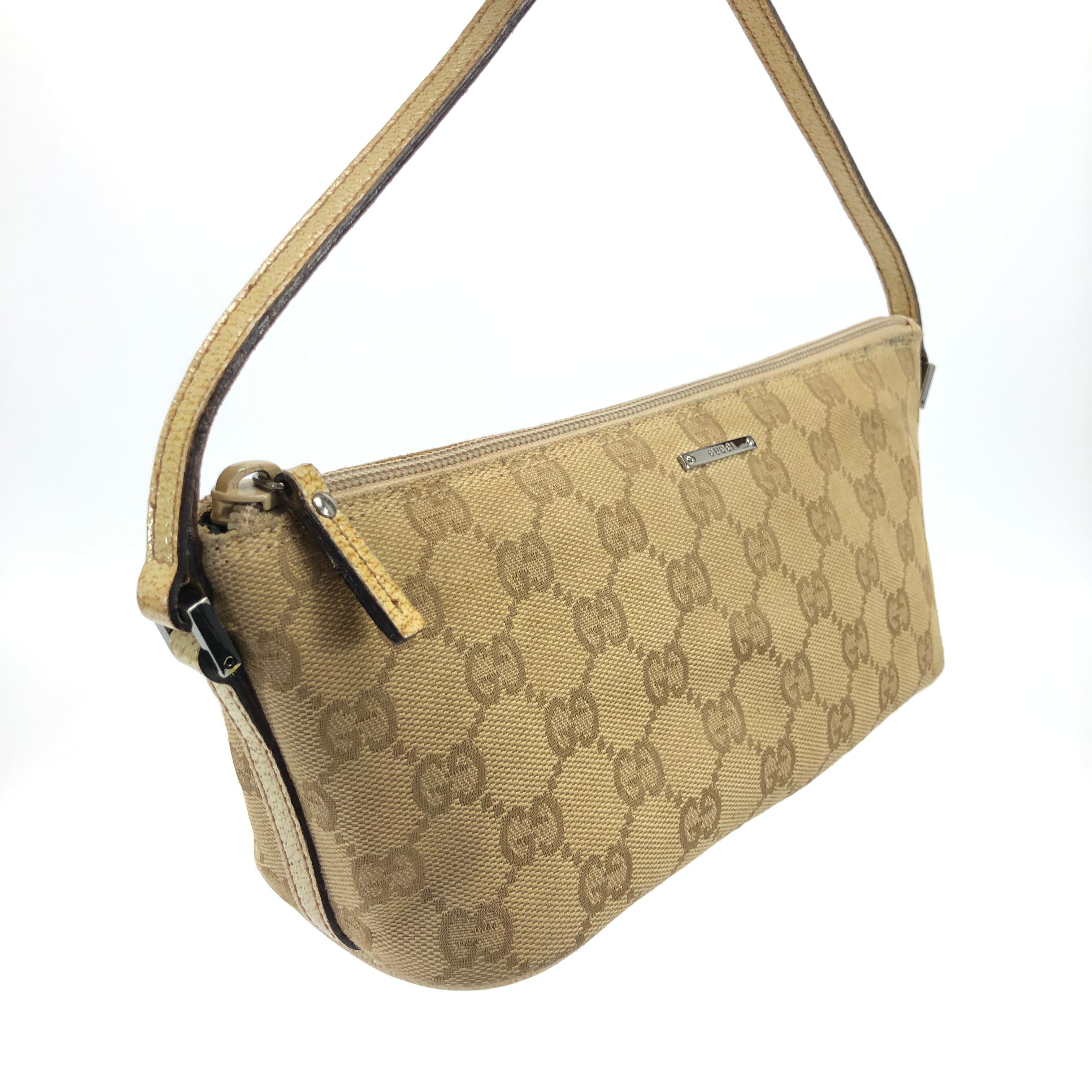 GUCCI MONOGRAM SHOULDER BAG