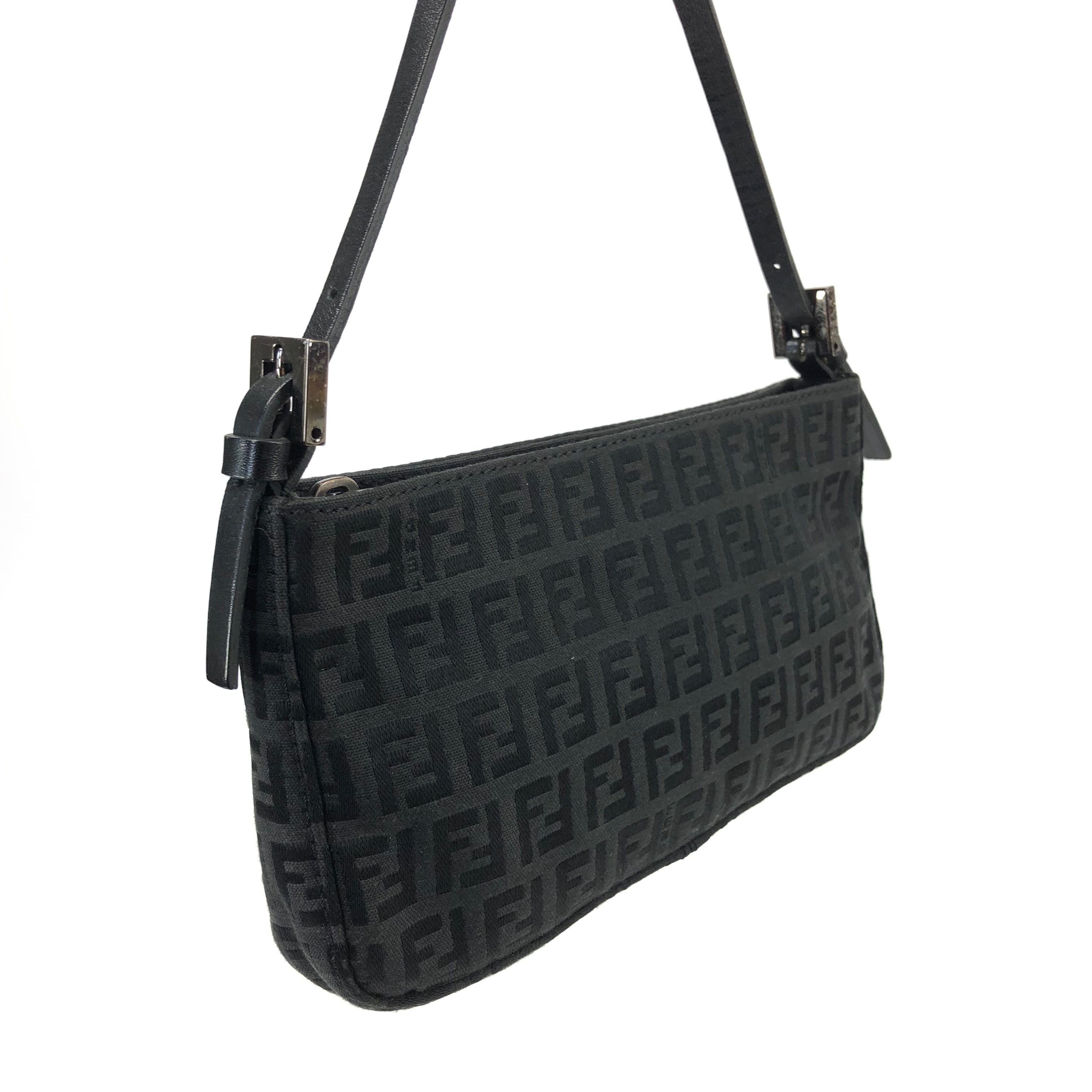 FENDI ZUCCA SHOULDER BAG