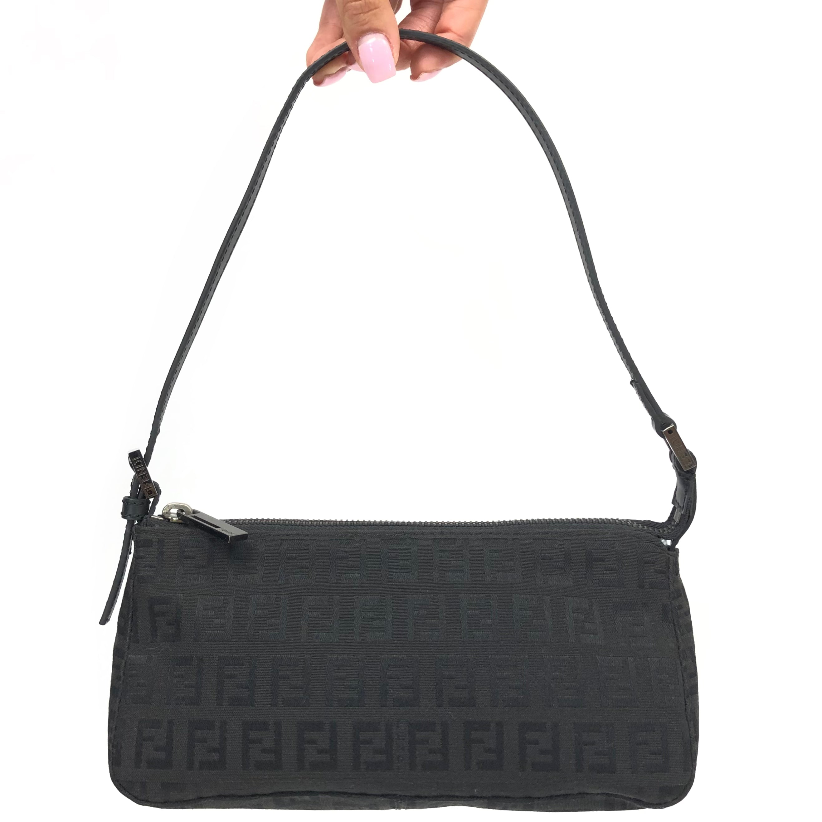 FENDI ZUCCA SHOULDER BAG