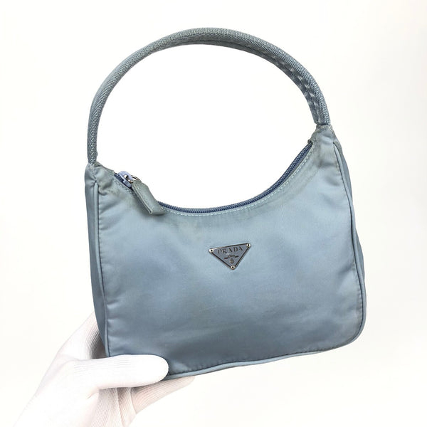 PRADA NYLON MINI HOBO BAG