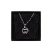 GUCCI GG LOGO STERLING SILVER 925 NECKLACE