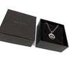 GUCCI GG LOGO STERLING SILVER 925 NECKLACE