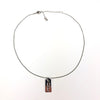 CHRISTIAN DIOR TAG NECKLACE