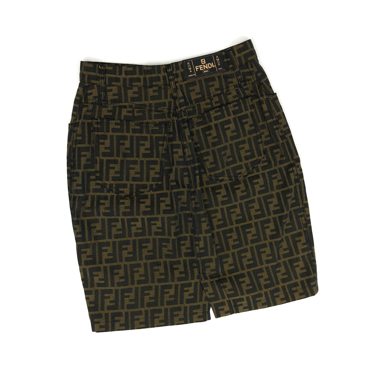 Fendi 2025 zucca skirt