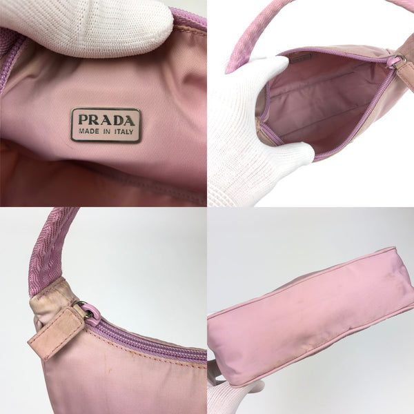 PRADA NYLON MINI HOBO BAG