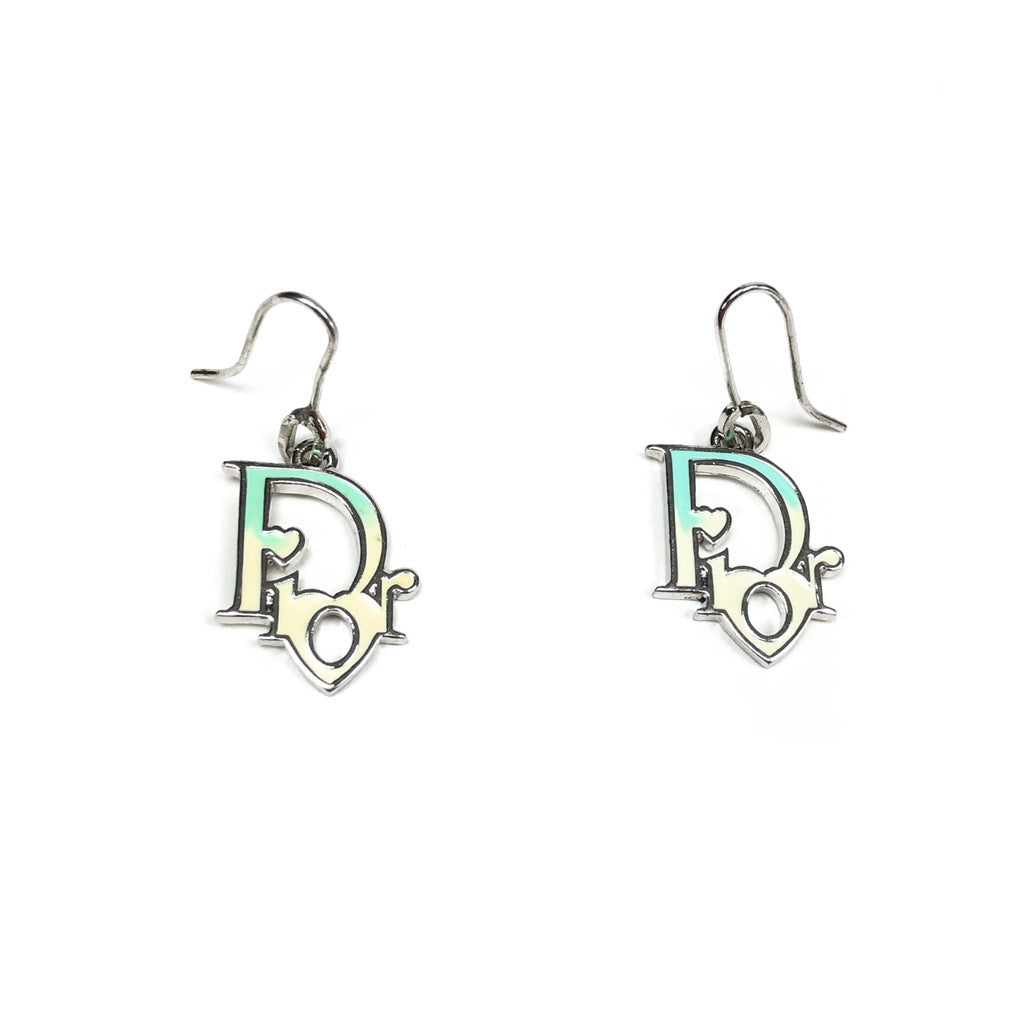 CHRISTIAN DIOR JEWELLED EARRINGS