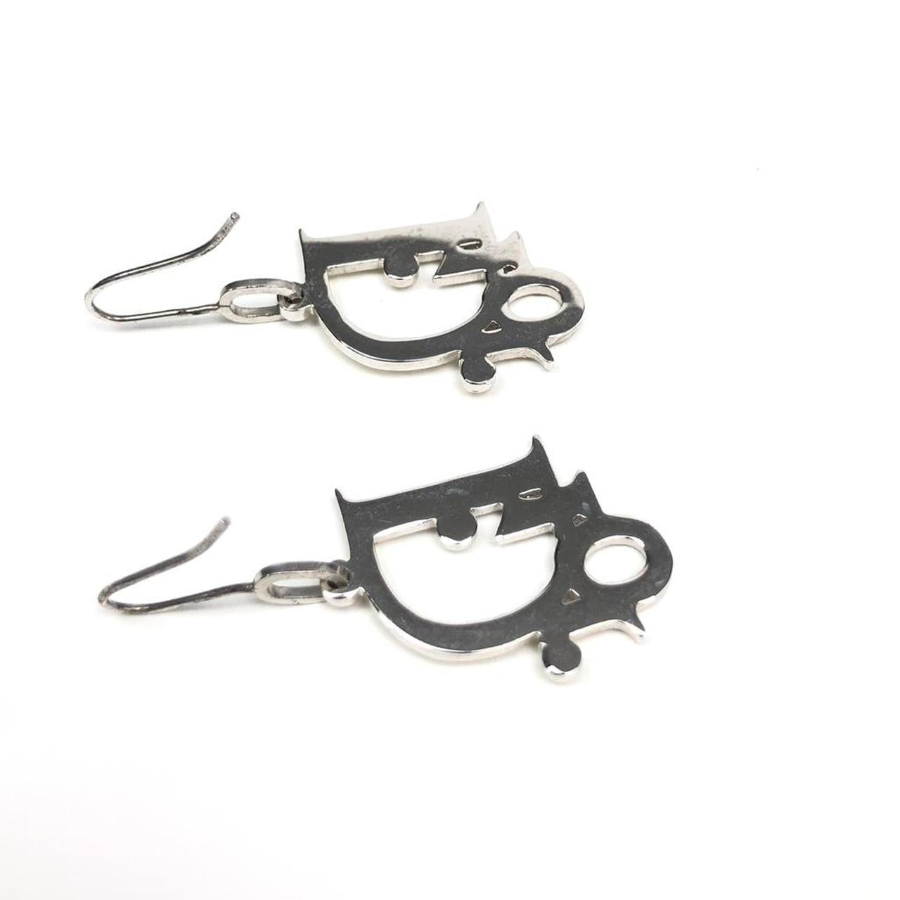 CHRISTIAN DIOR MONOGRAM EARRINGS