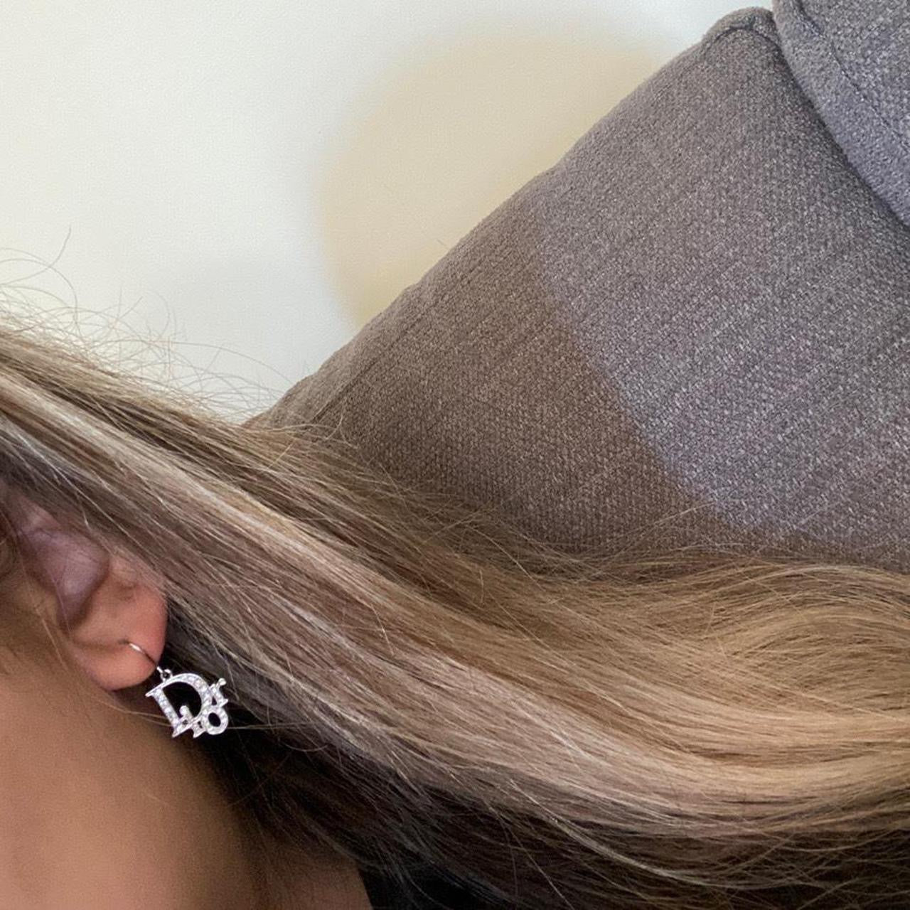 CHRISTIAN DIOR JEWELLED EARRINGS