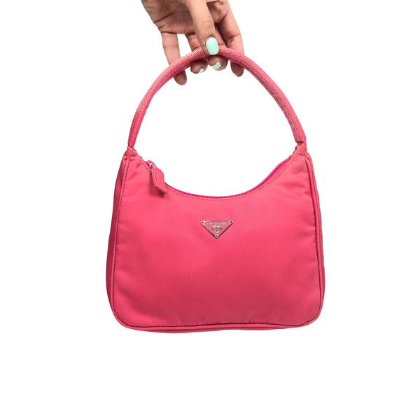 PRADA NYLON HOBO BAG