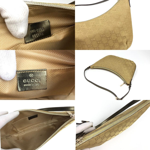 GUCCI MONOGRAM SHOULDER BAG