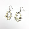 CHRISTIAN DIOR MONOGRAM EARRINGS