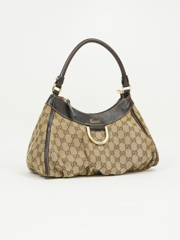 GUCCI MONOGRAM ABBEY BAG