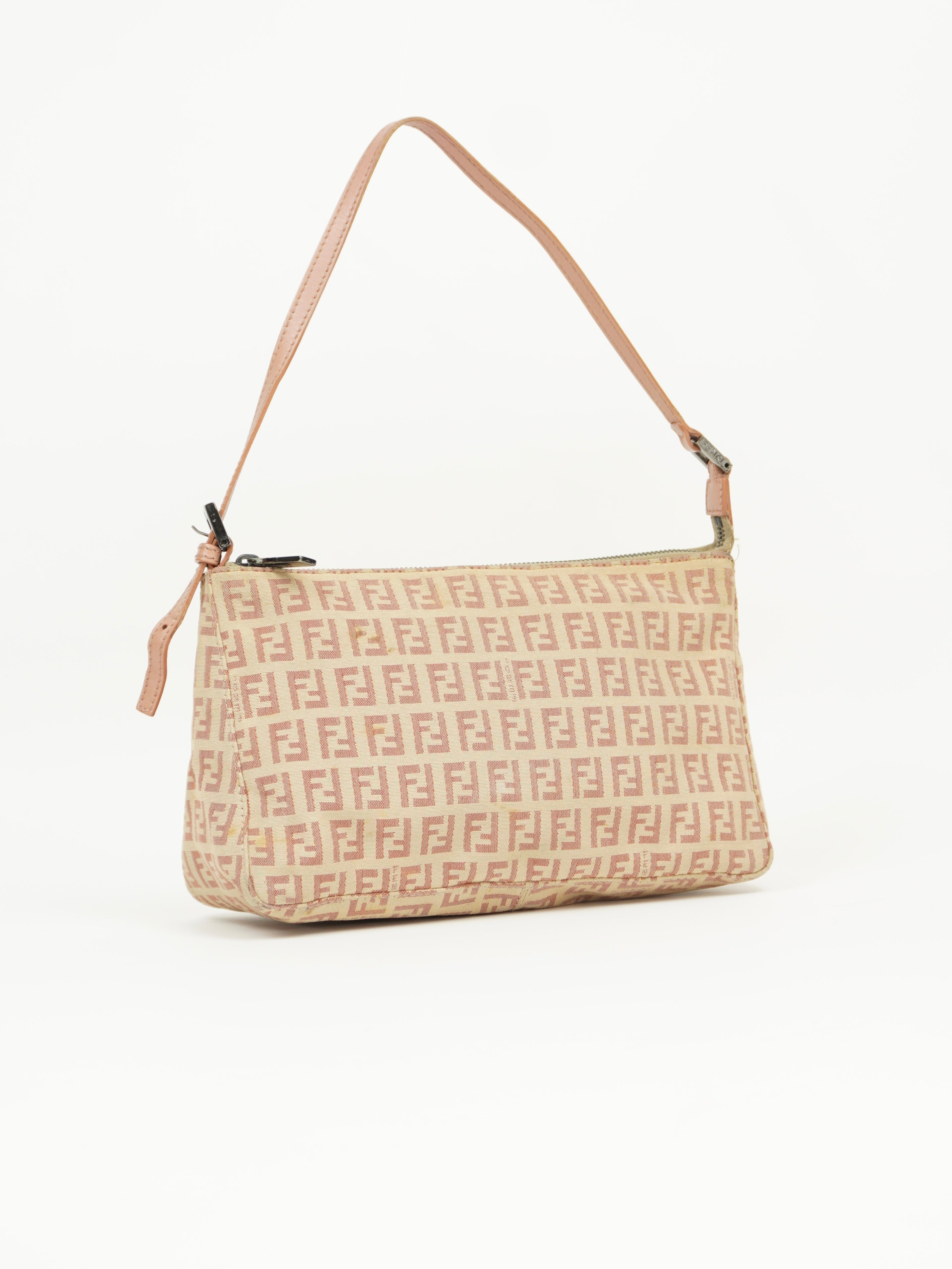 FENDI ZUCCA SHOULDER BAG