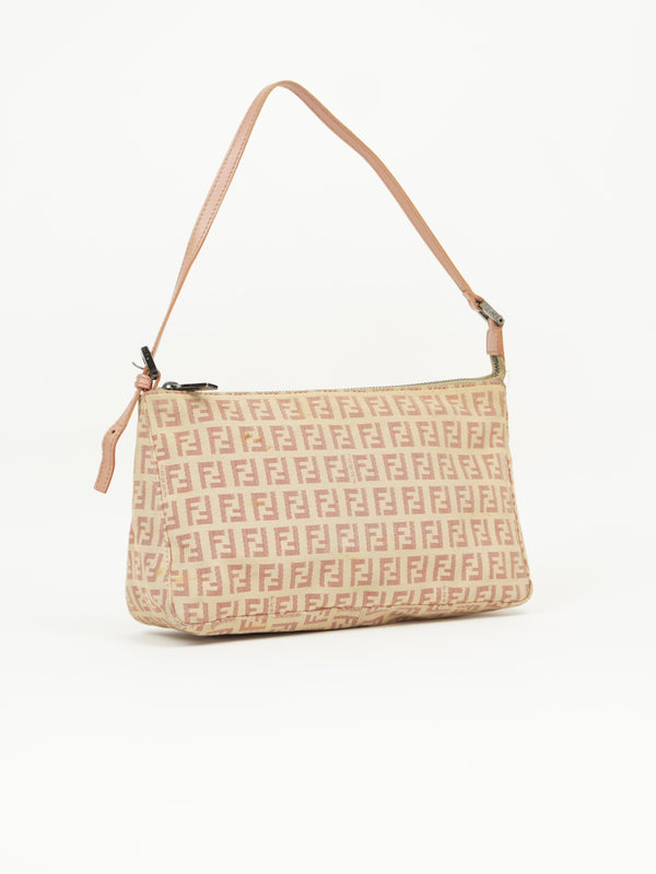 FENDI ZUCCA SHOULDER BAG