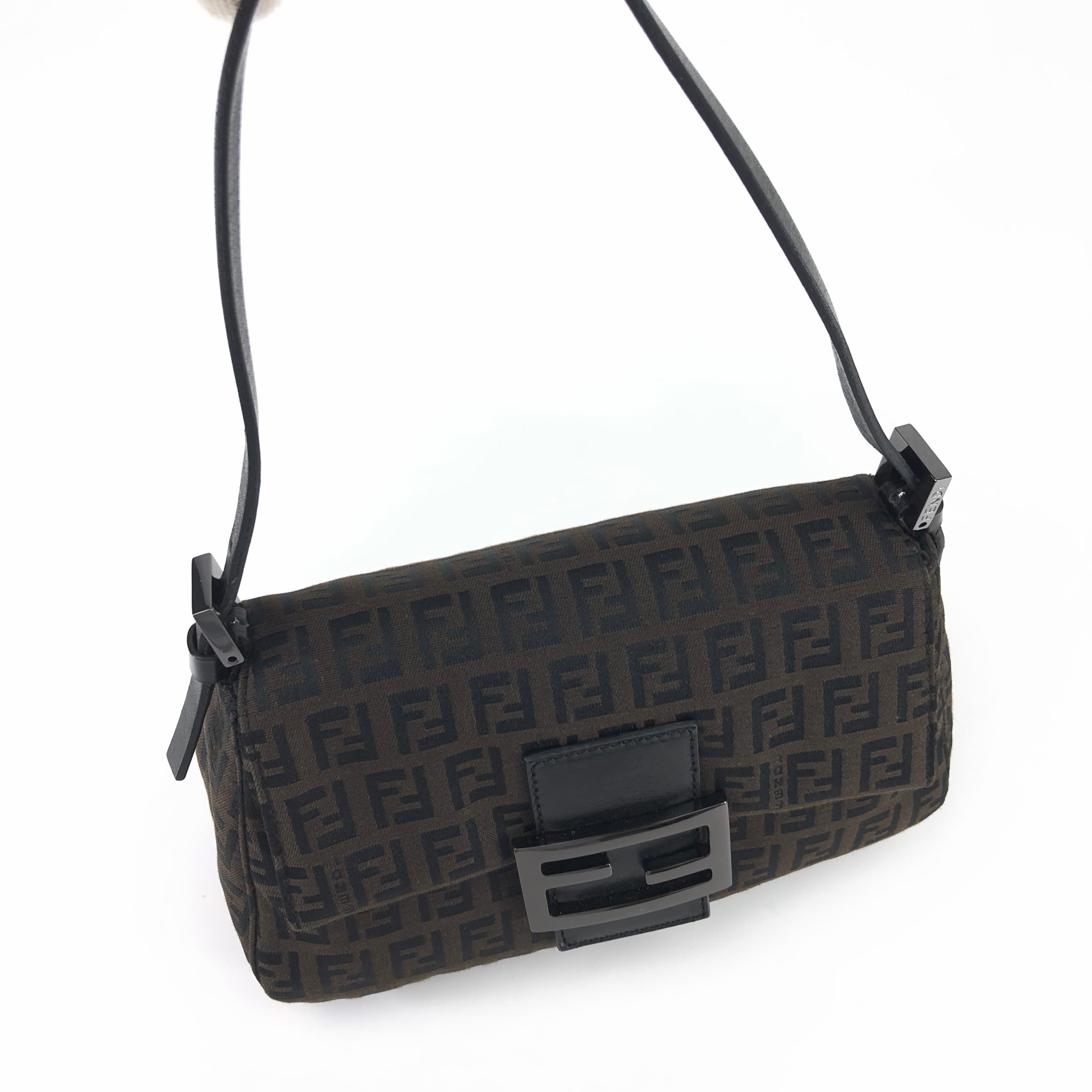 FENDI ZUCCA SHOULDER BAG