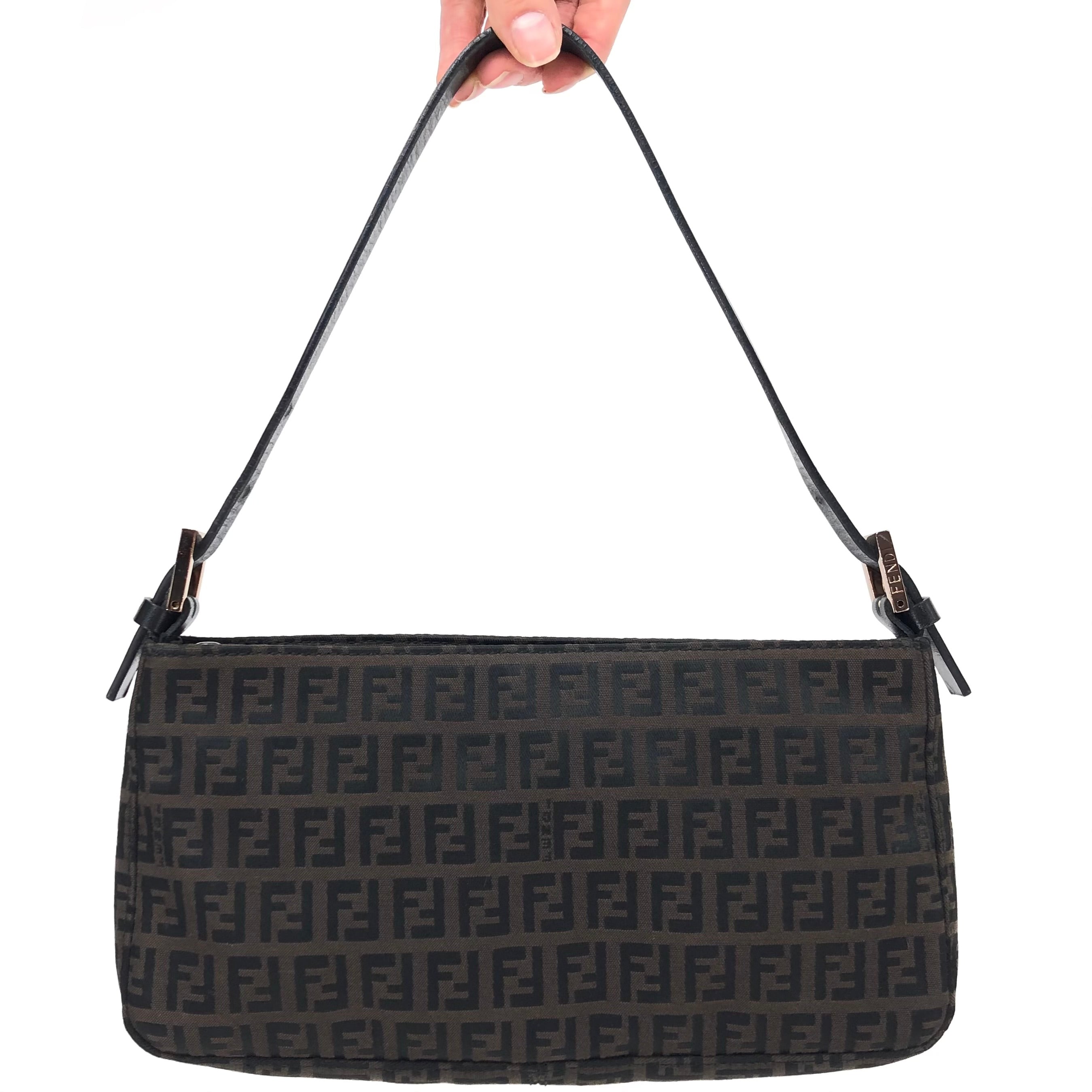 FENDI ZUCCA SHOULDER BAG