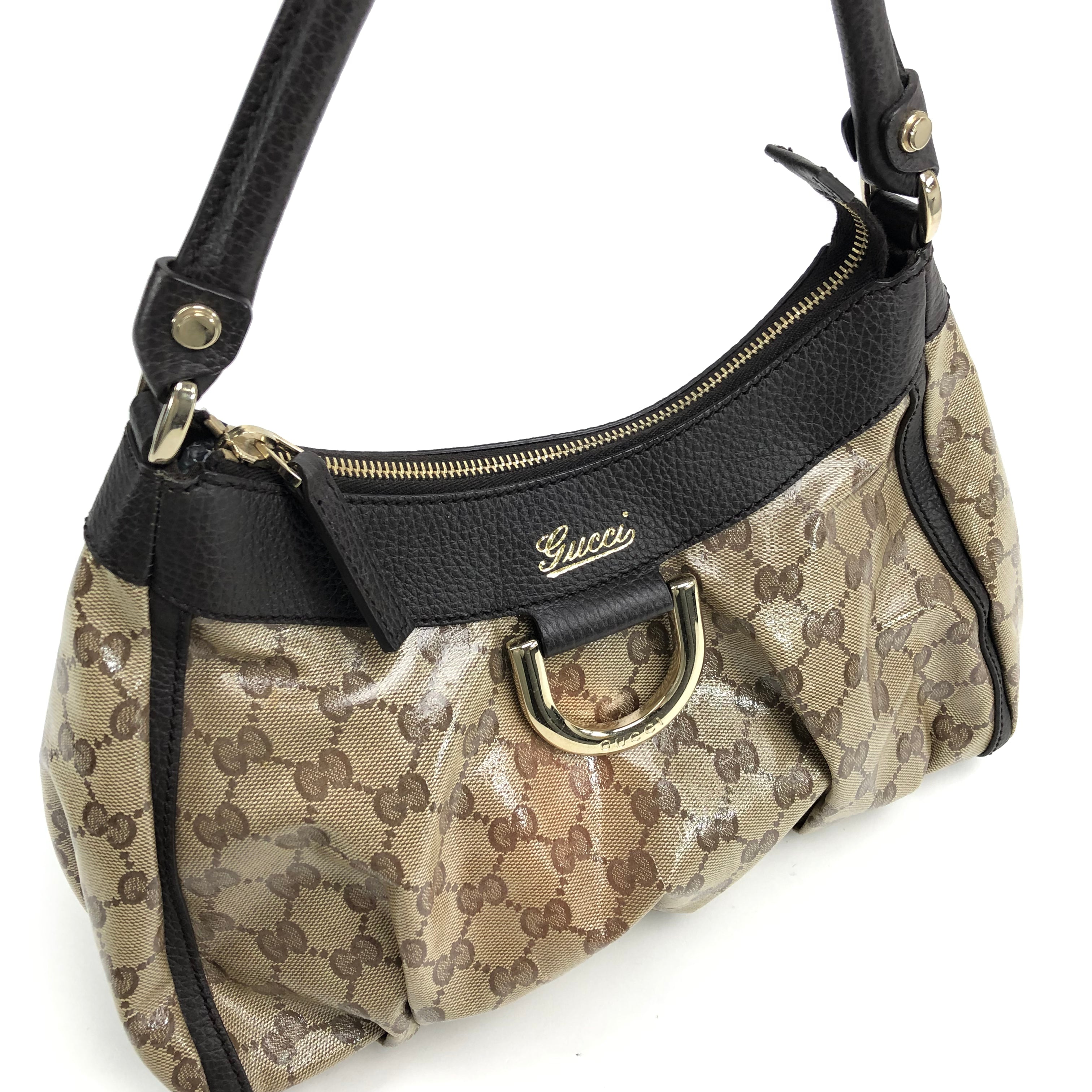 Gucci Monogram Abbey Shoulder Bag