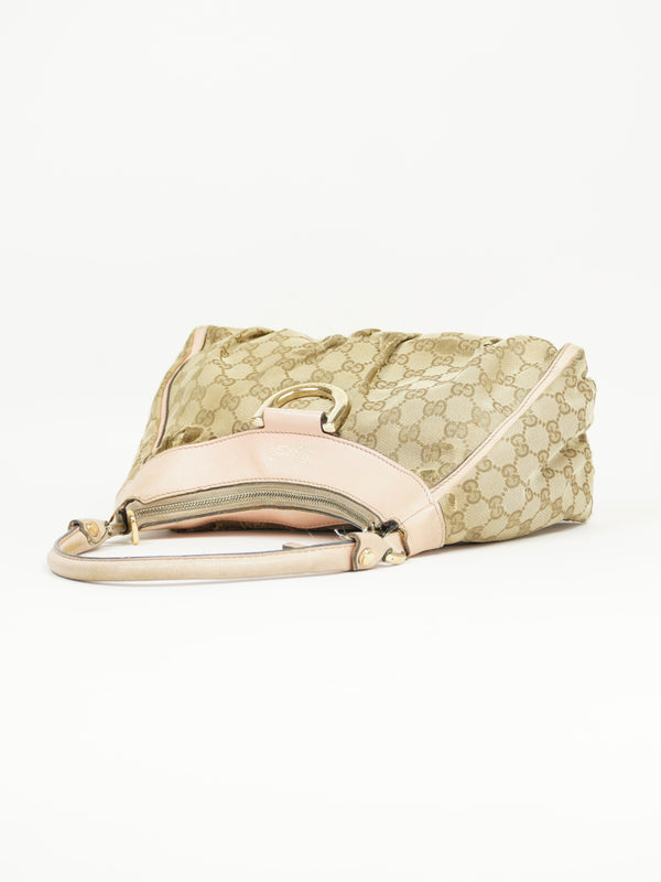 GUCCI MONOGRAM ABBEY BAG