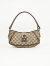 GUCCI MONOGRAM D RING BAG
