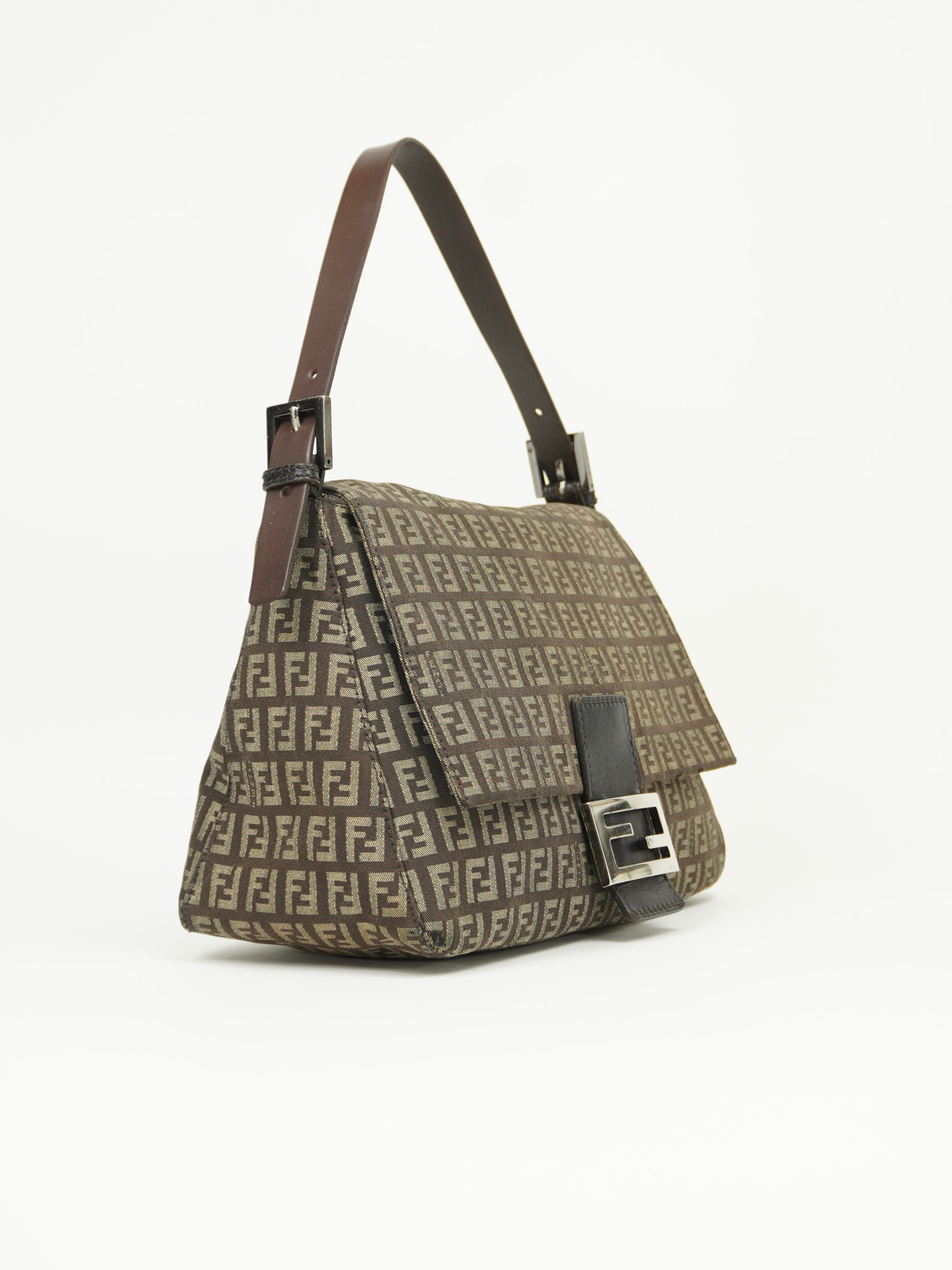 FENDI ZUCCA MAMA BAGUETTE